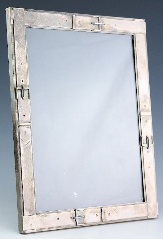 Appraisal: Cartier Hand Made Sterling Silver Picture Frame Cartier sterling silver