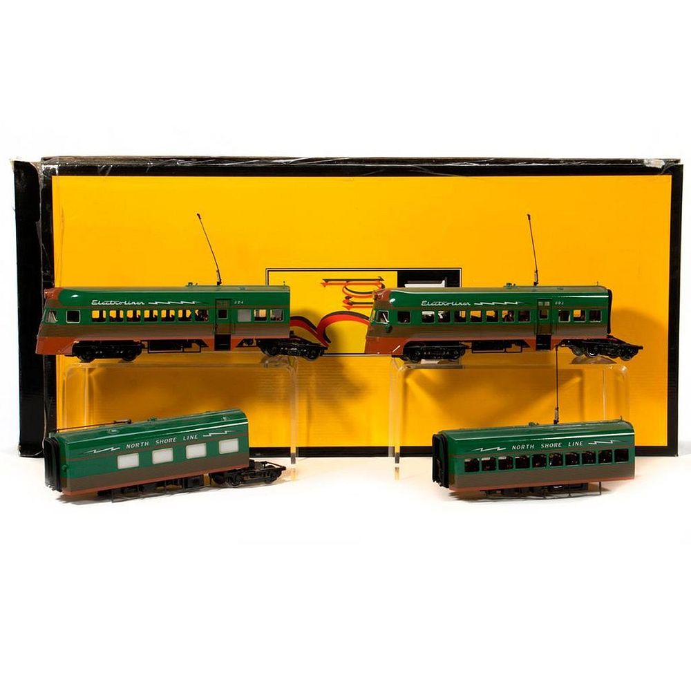 Appraisal: Sunset Models O Gauge North Shore Lines Electroliner piece set