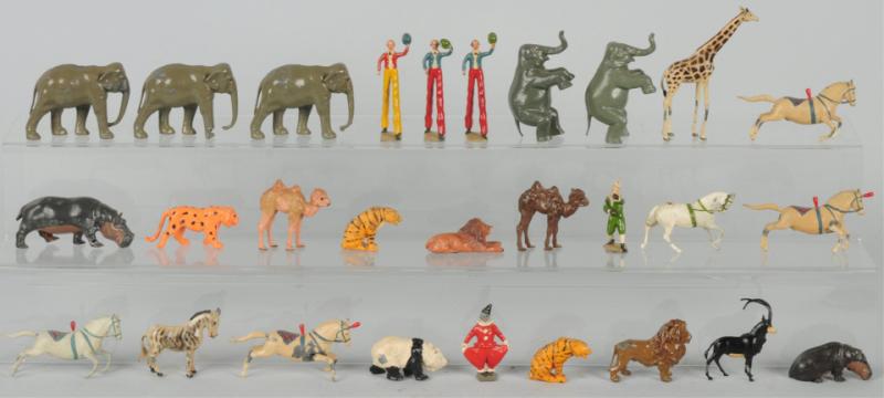 Appraisal: This lot includes a wide variety of Shoenhut Animals and