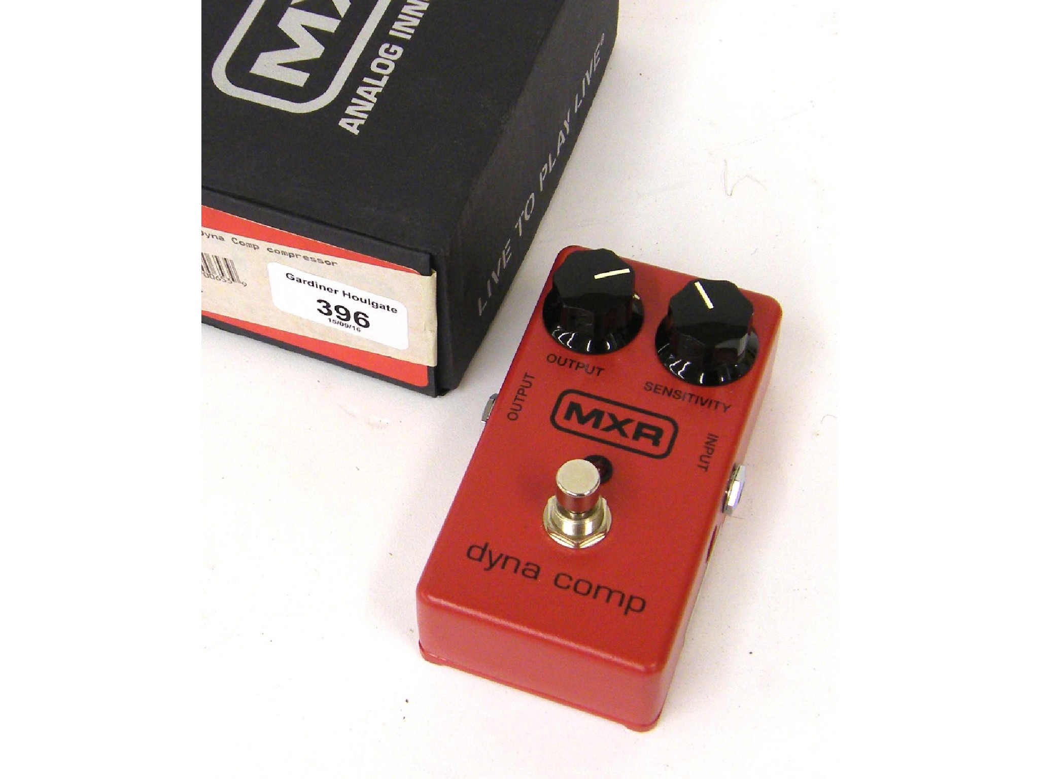 Appraisal: MXR Dyna Comp compressor guitar pedal boxed