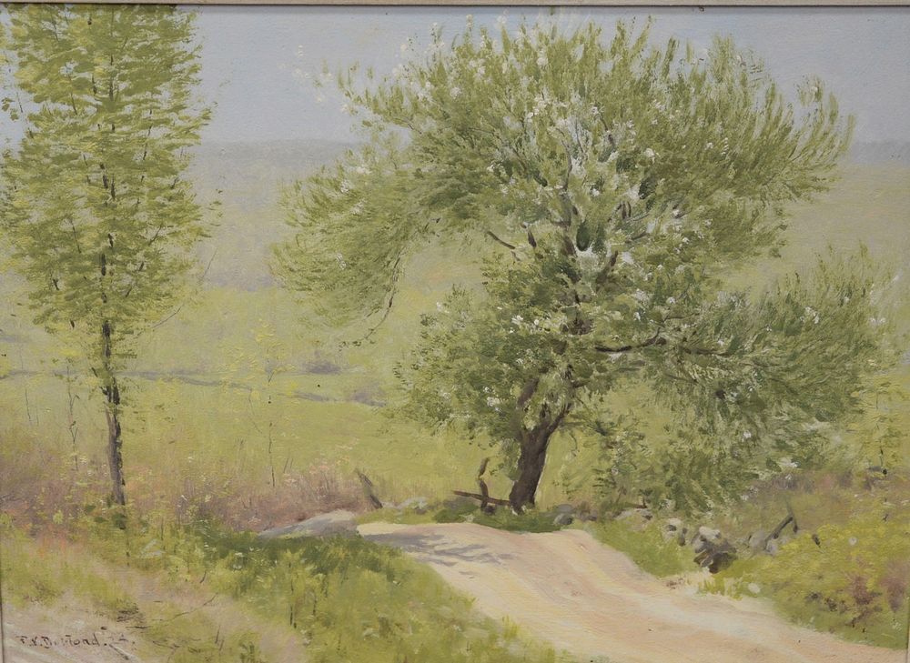 Appraisal: Frank Vincent DuMond American - Springtime on the Country Road