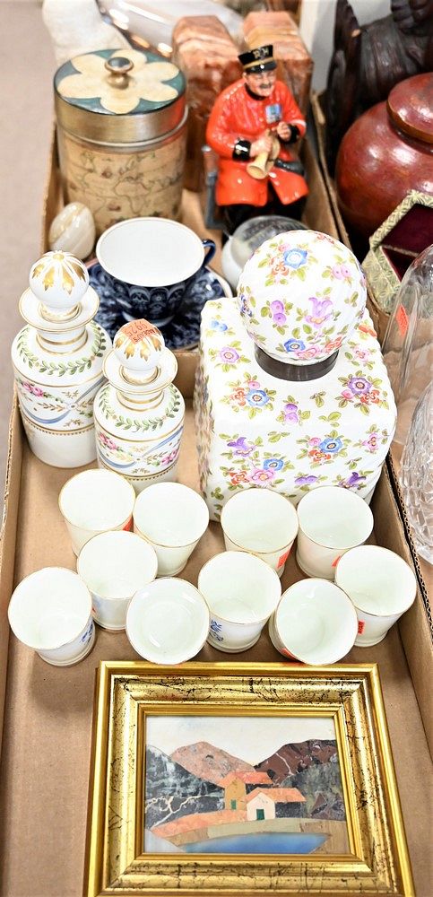 Appraisal: Large Lot to include twelve Lomonosov Russian porcelain cups a