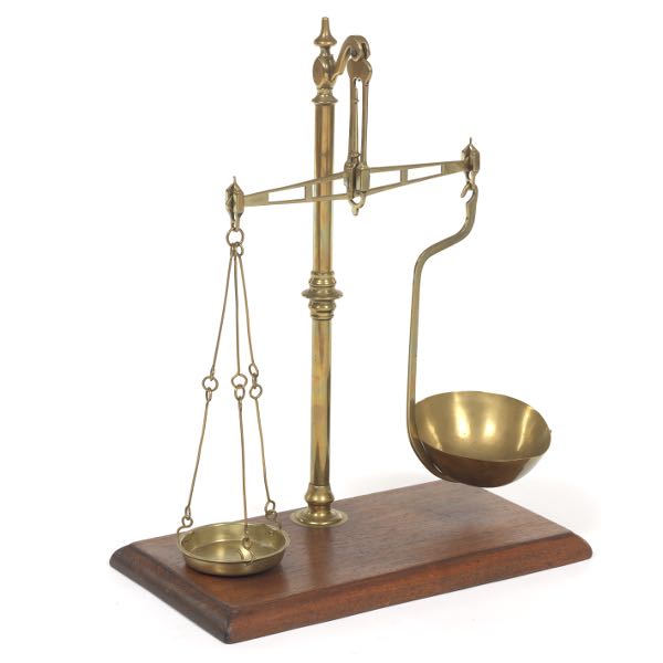 Appraisal: VICTORIAN DOUBLE PAN BEAM SCALE BY J WHITE AND SON