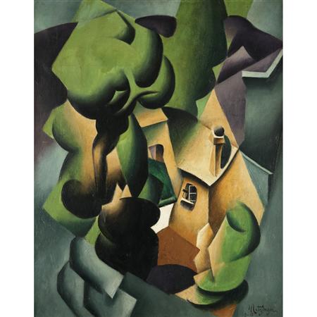 Appraisal: Jean Metzinger French - Paysage Estimate -