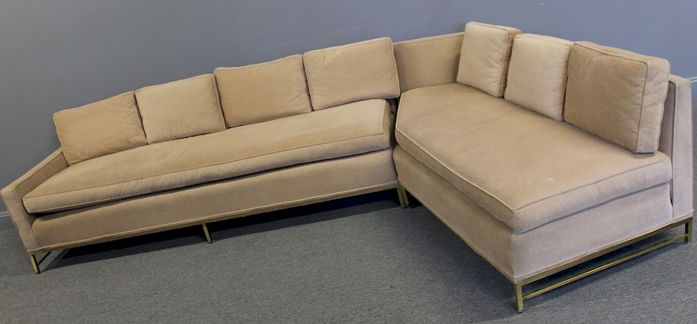 Appraisal: MIDCENTURY Paul Mc Cobb Piece Sectional Sofa From an East