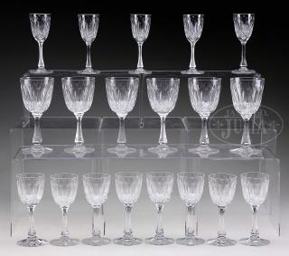 Appraisal: LOT OF HAWKES CUT CRYSTAL STEMWARE LOT OF HAWKES CUT