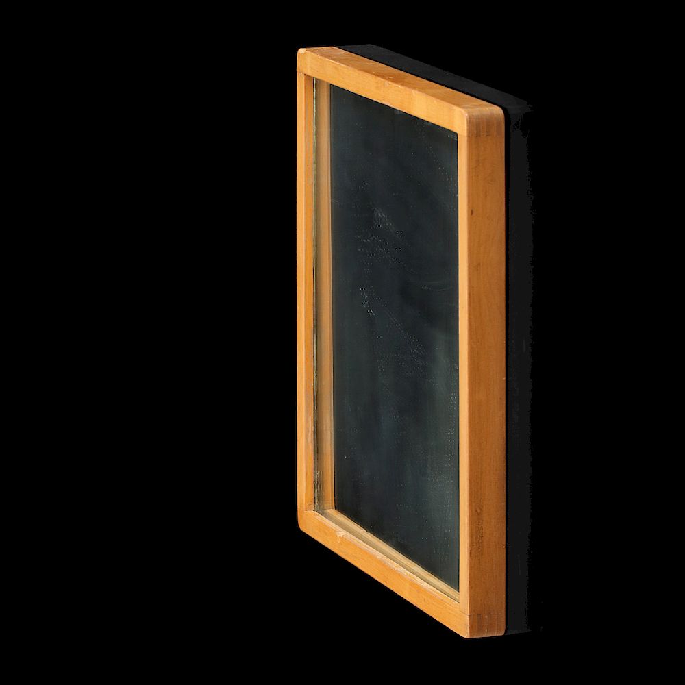 Appraisal: Alvar Aalto Wall mirror model B with a patinated birch