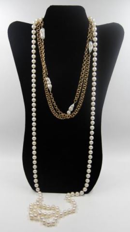 Appraisal: JEWELRY Gold and Pearl Jewelry Grouping Includes an approx kt