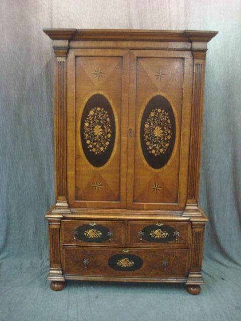 Appraisal: Adams Style Door Armoire From a Southampton area home