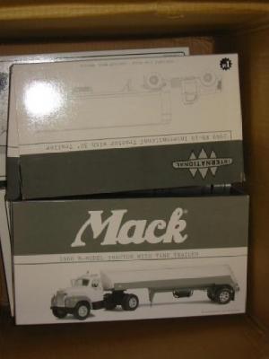 Appraisal: Six First Gear American Truck Models - - boxed M