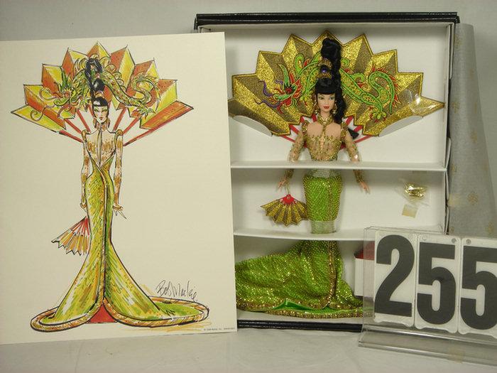 Appraisal: Fantasy Goddess of Asia Bob Mackie Barbie doll mint in