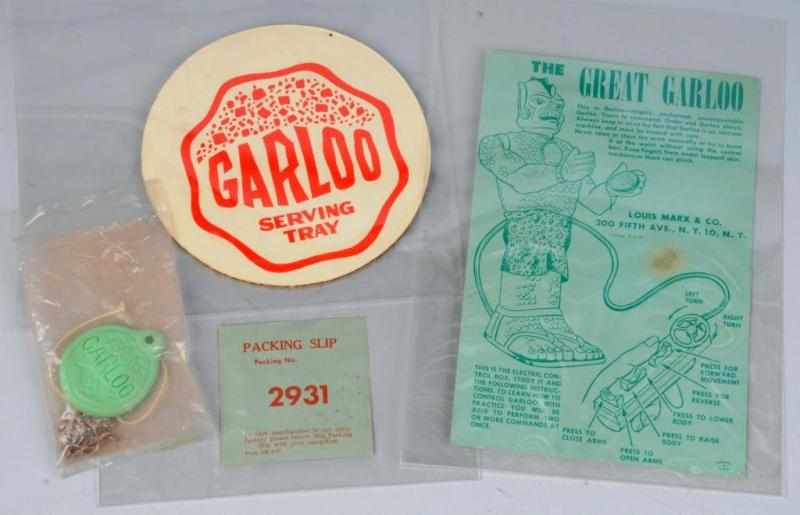 Appraisal: The Great Garloo Description Circa Battery operated toy with fabulous