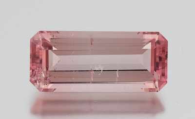 Appraisal: An Unmounted Pink Tourmaline Gemstone Offered with an Appraisal mini