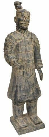 Appraisal: Chinese Warrior based upon the Terracotta Army of Qin Shi