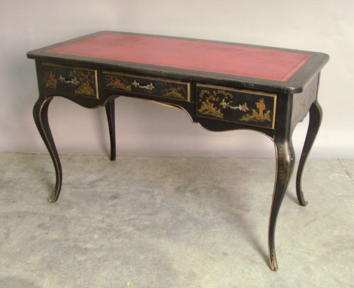 Appraisal: Japanned desk ca h w