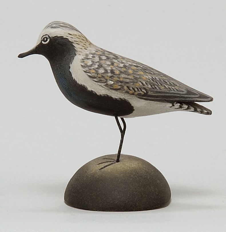 Appraisal: MINIATURE GOLDEN PLOVER By Crowell of East Harwich Massachusetts Rectangular