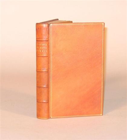 Appraisal: vol Nonesuch Press Harvey Dr William The Anatomical Exercises De