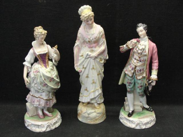 Appraisal: Large Porcelain Figures From a Pleasantville NY storage unit Stored