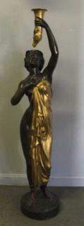 Appraisal: After A Carrier Life Size Bronze Beauty A nice quality