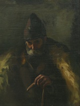 Appraisal: Parobek Continental th Century A portrait of an older gentleman