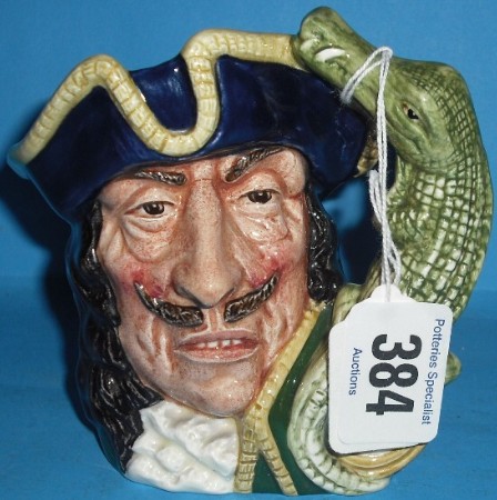 Appraisal: Royal Doulton small sized Character Jug Captain Hook D