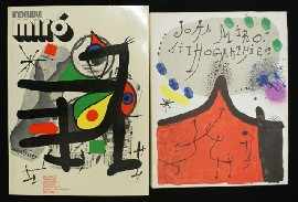 Appraisal: Miro Joan Lithographs Volume - col plates with original lithographs