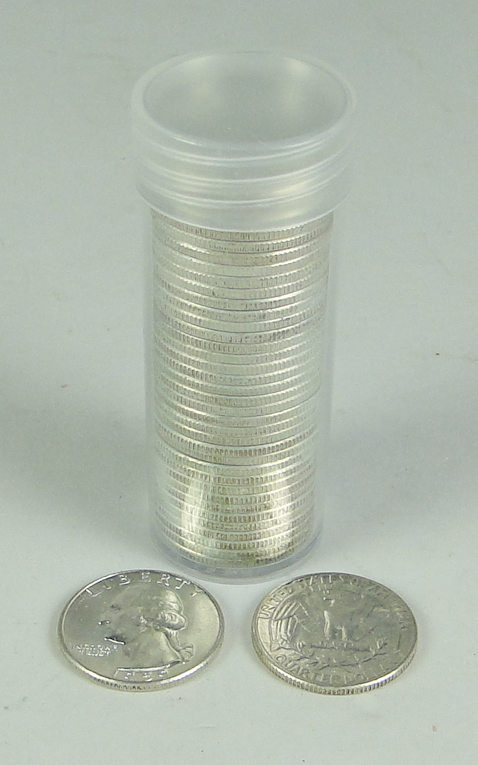 Appraisal: Nice BU Roll coins of -D Washington Quarters Various BU