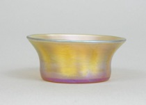 Appraisal: Tiffany Nut Dish American early th Century Small opalescent glass