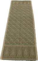 Appraisal: A Fine th Century Paisley Table Shawl Very elegant table