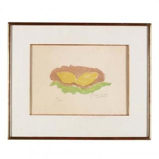 Appraisal: Georges Braque Fr lithograph in colors signed in pencil lower