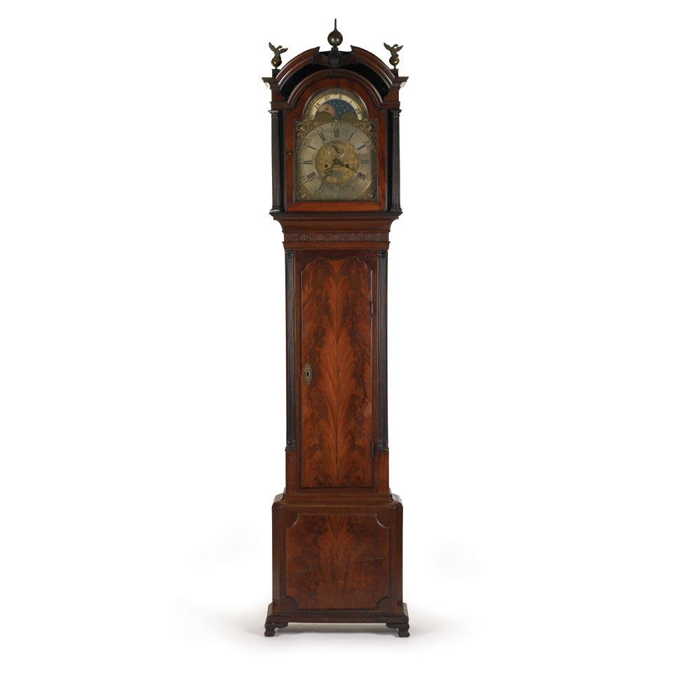 Appraisal: Mahogany Longcase Clock by Finney of Liverpool day striking movement