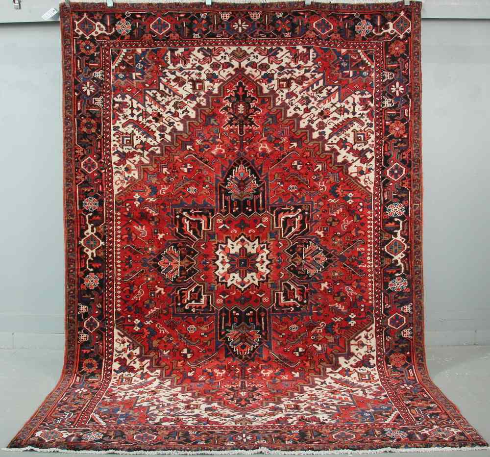 Appraisal: CARPET - ' '' X ' '' - Persian Heriz