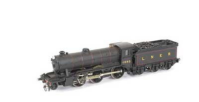 Appraisal: OO Gauge Kitbuilt Nu-cast - - LNER lined black K