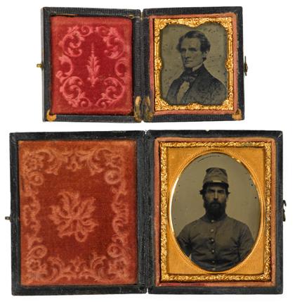 Appraisal: Two cased Civil War imagescirca