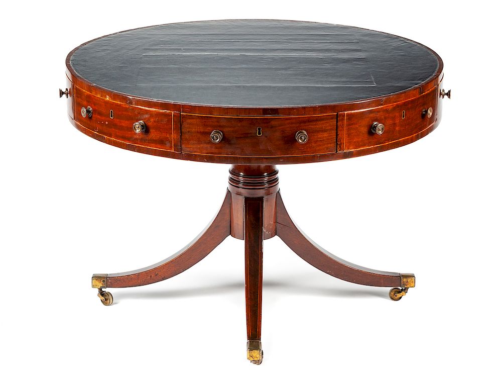 Appraisal: A George III Mahogany Rent Table A George III Mahogany