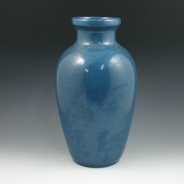 Appraisal: Peters Reed Wilse Blue vase Unmarked Glaze scratches tall