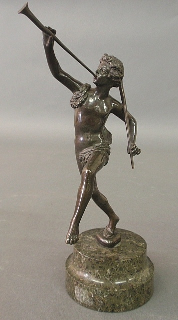 Appraisal: - Rancoulet Ernest French - figural bronze of a Classical