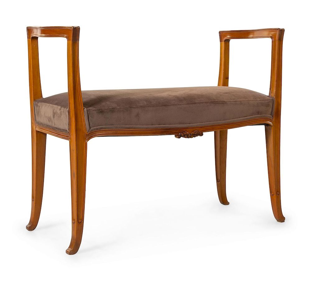 Appraisal: Paul Fallot French - Bench Paul Fallot French - Bench