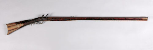 Appraisal: Melchoir Fordney Lancaster Pennsylvania flintlock long rifle ca approximately caliber