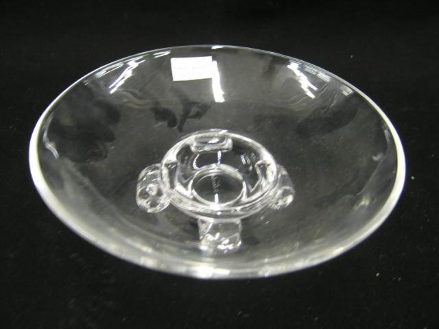 Appraisal: Steuben Crystal Footed Bowl diameter signed excellent