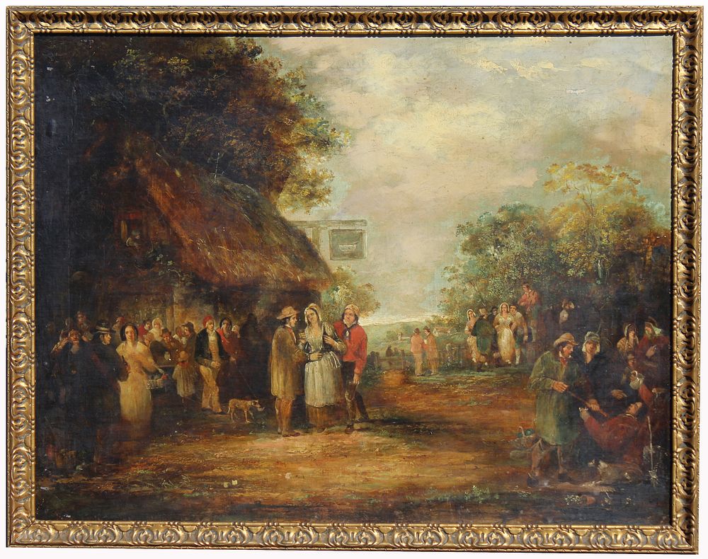 Appraisal: th C European School Tavern Scene th C European School