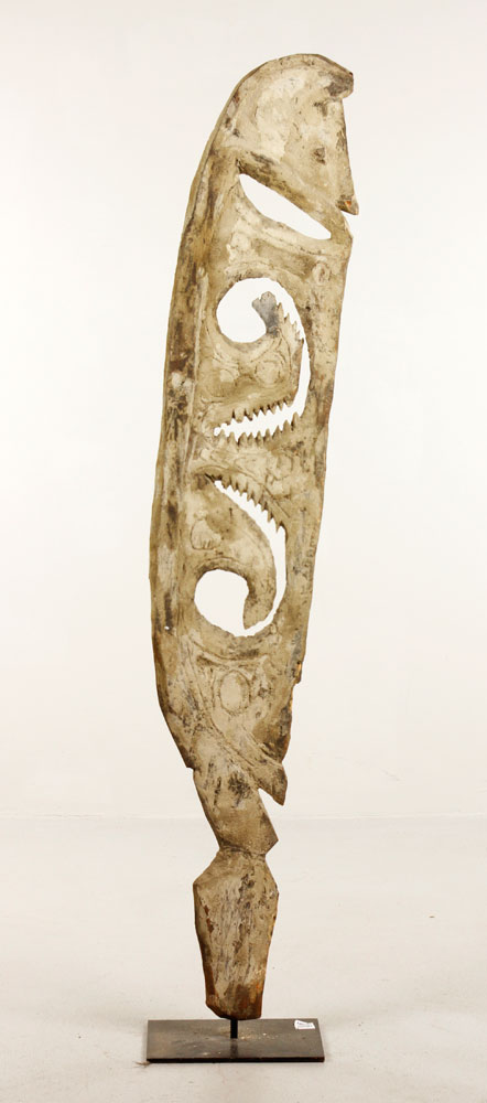 Appraisal: - Yipwon Figure Yipar Tribe Yipwon or one-leg figure carved