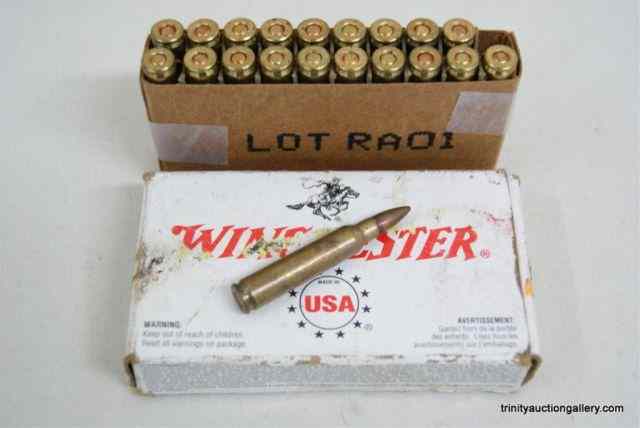 Appraisal: Winchester mm FMJ Rifle Ammunition - BulletsThis is for box