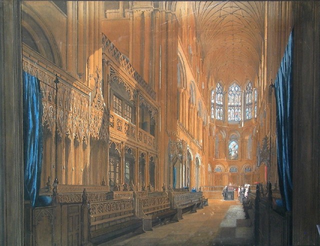 Appraisal: John Sanders II English - Norwich Cathedral together with an