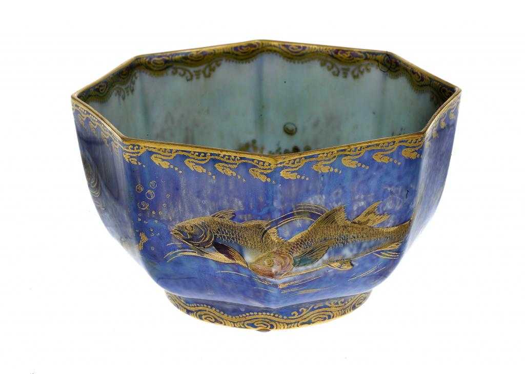 Appraisal: A WEDGWOOD FISH LUSTRE BOWL similar to the preceding lot