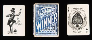 Appraisal: Perfection Playing Card Co Winner No Playing Cards New York