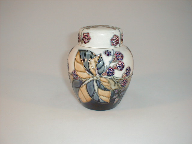 Appraisal: A Moorcroft ginger jar with cover modern