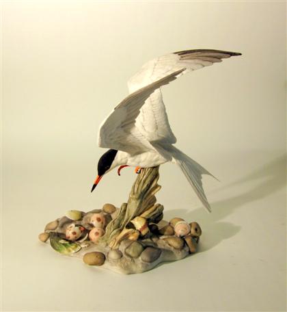 Appraisal: Boehm porcelain figure of a common termno