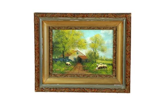 Appraisal: HOMESTEAD BY A DURAND PENNSYLVANIA ND HALF- TH CENTURY Oil