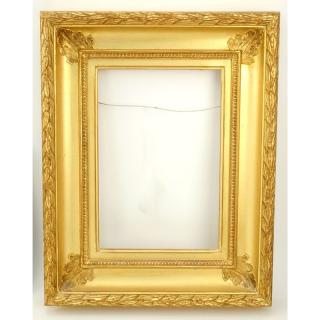 Appraisal: th Century Louis XVI Style Gold Leaf Frame Minor rubbing